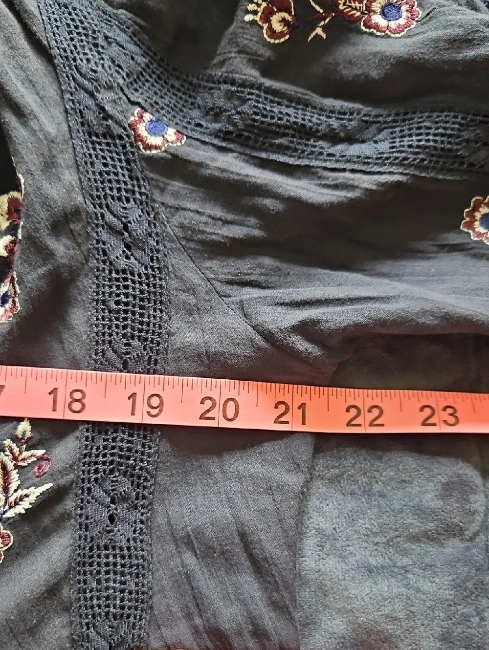 Free People Intimately Black Floral Chasing Spring Maxi Bodysuit, M, Embroidered - Picture 15 of 16
